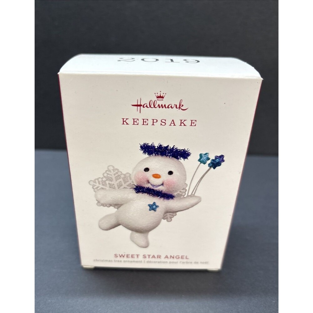 Hallmark  Sweet Star Angel  Snowman Angel  Keepsake Ornament 2019